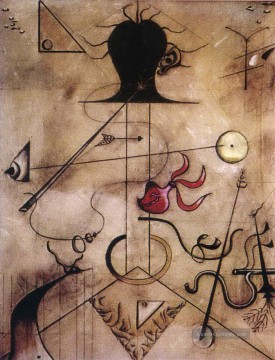 Joan Miró Werke - Porträt de Frau K Joan Miró